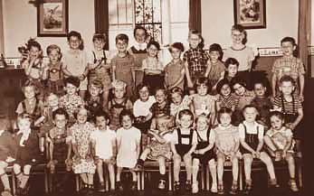 Sonntagsschule in den Nachkriegsjahren